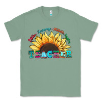 Sage teacher sunflower listen encourage motivate inspir Classic Tee - Zillion Design Studio