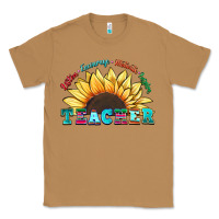 Toasted Coconut teacher sunflower listen encourage motivate inspir Classic Tee - Zillion Design Studio