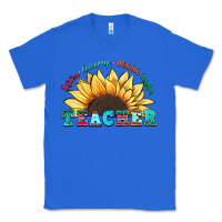 True Royal teacher sunflower listen encourage motivate inspir Classic Tee - Zillion Design Studio