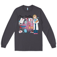 Smoke stay healthy nurse Long Sleeve Tee - MaliasSmallBusiness