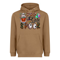 Toasted Coconut too cute to spook Heavyweight Hoodie - CowhideDigitalArt