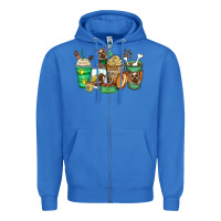 True Royal yorkshire terrier coffee cups Zipper Hoodie - Zillion Design Studio
