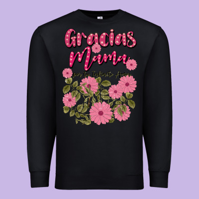 Gracias Mama Por Tu Infinito Amor Premium Sweatshirt Designed By Jahusdesignshop