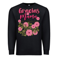 Black gracias mama por tu infinito amor Premium Sweatshirt - JahusDesignShop