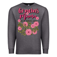 Charcoal Heather gracias mama por tu infinito amor Premium Sweatshirt - JahusDesignShop