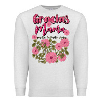 Oatmeal Heather gracias mama por tu infinito amor Premium Sweatshirt - JahusDesignShop