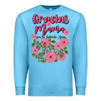 Ocean Blue gracias mama por tu infinito amor Premium Sweatshirt - JahusDesignShop
