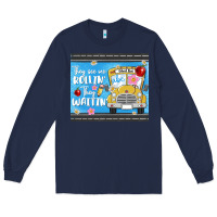Navy they see me rollin they waitin Long Sleeve Tee - MaliasSmallBusiness