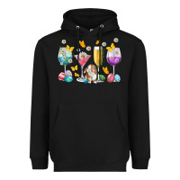 Black Easter wine glasses Easter Day Heavyweight Hoodie - Neo Western