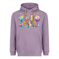 Lavender Easter wine glasses Easter Day Heavyweight Hoodie - Neo Western