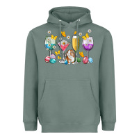 Sage Easter wine glasses Easter Day Heavyweight Hoodie - Neo Western