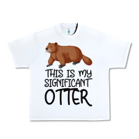 White this is my significant otter Urban Heavy Tee - Bettercallsaul