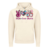 Vintage Artic peace love nurse Vintage Hoodie - AdoDesignShop