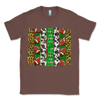 Chestnut football brush strokes Classic Tee - texasbilliewilder