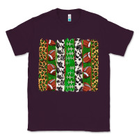 Plum football brush strokes Classic Tee - texasbilliewilder