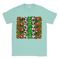 Seafoam football brush strokes Classic Tee - texasbilliewilder