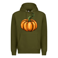 Army Green pumpkin Premium Hoodie - BarkalooDesign