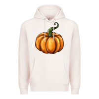 Pale Pink pumpkin Premium Hoodie - BarkalooDesign