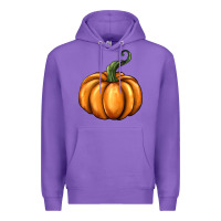 Purple pumpkin Premium Hoodie - BarkalooDesign