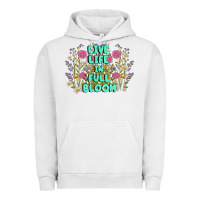 Pigment Lunar Rock live life in full bloom Urban Hoodie - MaliasSmallBusiness