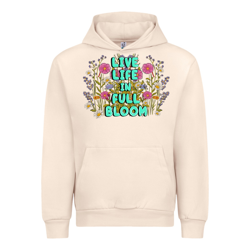 Live Life In Full Bloom Urban Hoodie by MaliasSmallBusiness | Teevron