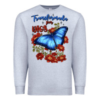 Heather Grey transformada por dios Premium Sweatshirt - JahusDesignShop
