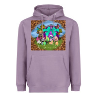 Lavender Farm animal easter tumbler Easter Day Heavyweight Hoodie - Neo Western