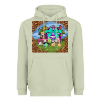 Matcha Farm animal easter tumbler Easter Day Heavyweight Hoodie - Neo Western