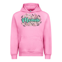 Fuchsia Pink mamaw Urban Hoodie - MaliasSmallBusiness