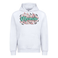 White mamaw Urban Hoodie - MaliasSmallBusiness