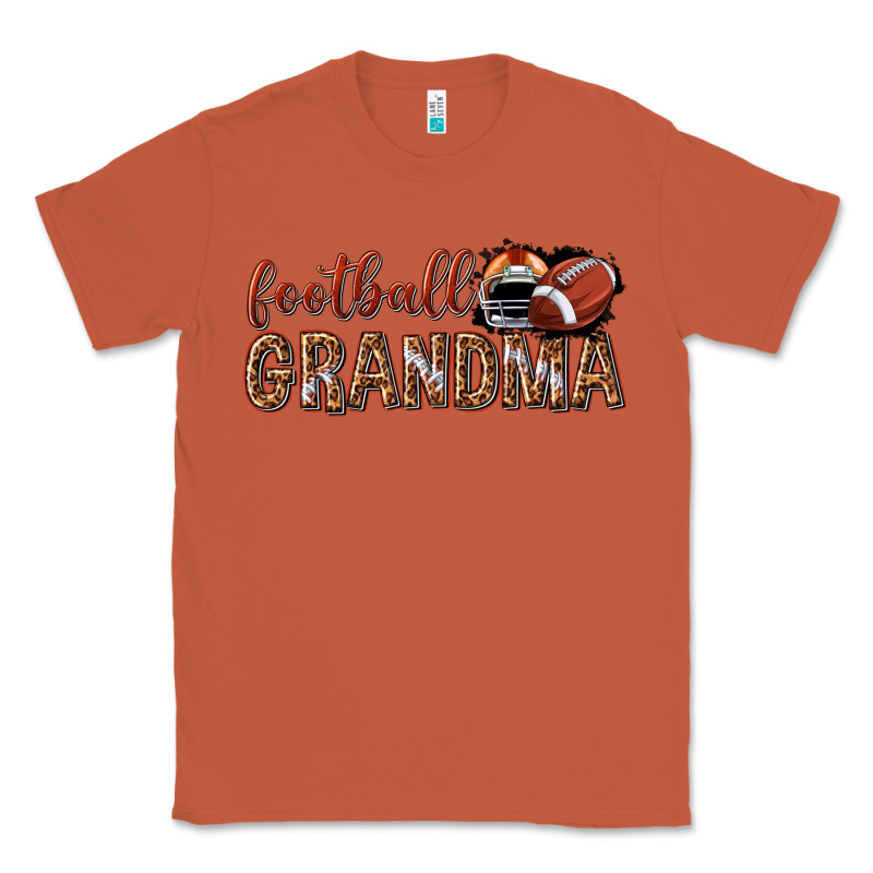 Football Grandma With Leopard Classic Tee by texasbilliewilder | Teevron