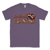Lavender football grandma with leopard Classic Tee - texasbilliewilder