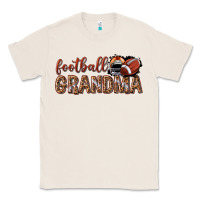 Natural football grandma with leopard Classic Tee - texasbilliewilder