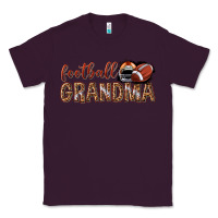 Plum football grandma with leopard Classic Tee - texasbilliewilder