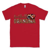 Red football grandma with leopard Classic Tee - texasbilliewilder