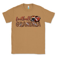 Toasted Coconut football grandma with leopard Classic Tee - texasbilliewilder