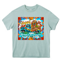 Arona happy thanksgiving Heavy Core Tee - CowhideDigitalArt