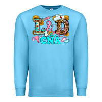 Ocean Blue labor and delivery cna Premium Sweatshirt - JahusDesignShop