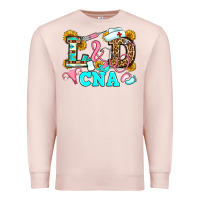 Pale Pink labor and delivery cna Premium Sweatshirt - JahusDesignShop
