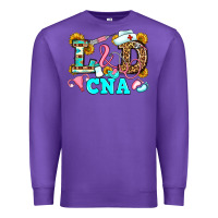 Purple labor and delivery cna Premium Sweatshirt - JahusDesignShop