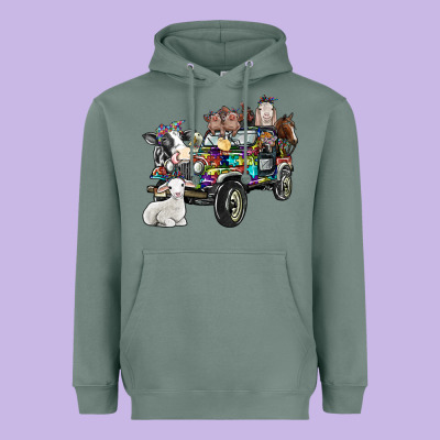 Farm Life Heavyweight Hoodie Designed By Sublimationcraftshop