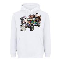 White farm life Heavyweight Hoodie - SublimationCraftShop
