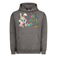 Pigment Tornado happy easter y'all Urban Hoodie - MaliasSmallBusiness