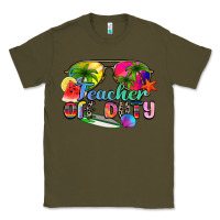 Army Green teacher off duty Classic Tee - Zillion Design Studio