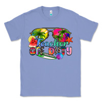 Colony Blue teacher off duty Classic Tee - Zillion Design Studio