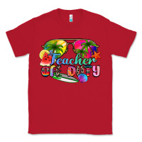 Red teacher off duty Classic Tee - Zillion Design Studio