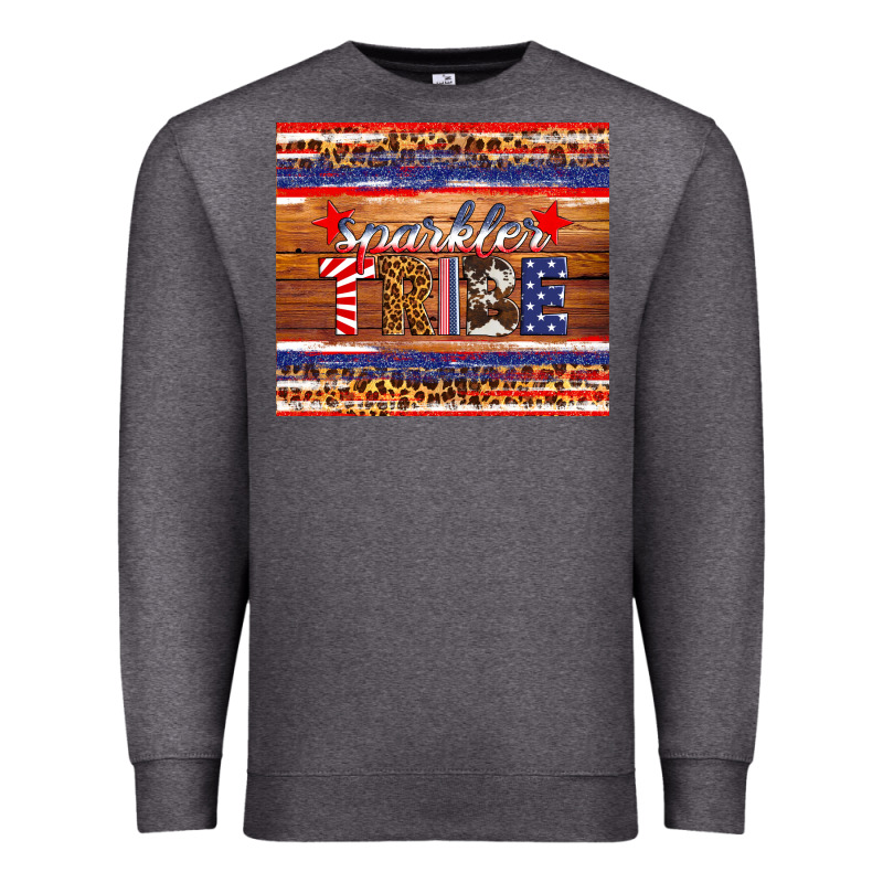 4th Of July Sparkler Tribe Premium Sweatshirt by HRA Design Shop | Teevron