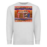 Dove Grey 4th of July sparkler tribe Premium Sweatshirt - HRA Design Shop