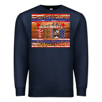 Navy 4th of July sparkler tribe Premium Sweatshirt - HRA Design Shop