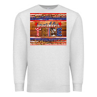 Oatmeal Heather 4th of July sparkler tribe Premium Sweatshirt - HRA Design Shop